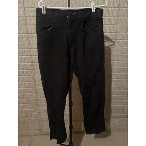 Carhartt Relaxed Fit Work Pants Black Mens Size 36x32